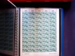 1947 SAAR I issue: Mint duplication in two stockbooks,
