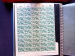 1947 SAAR I issue: Mint duplication in two stockbooks,