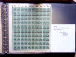 1920, First issues, plates I and II, important holding