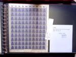 1920, First issues, plates I and II, important holding
