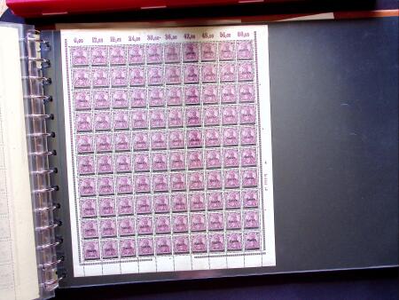 1920, First issues, plates I and II, important holding