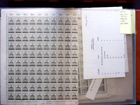1920, First issues, plates I and II, important holding