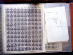 1920, First issues, plates I and II, important holding