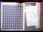 1920, First issues, plates I and II, important holding