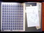 1920, First issues, plates I and II, important holding