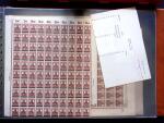 1920, First issues, plates I and II, important holding