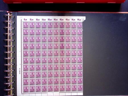 1920 SAARGEBIET overint issues, lot of 19 never hinged