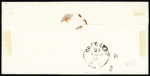 N°14 OBL CAD Sarde "Bonnevile" (1860) sur lettre. TB