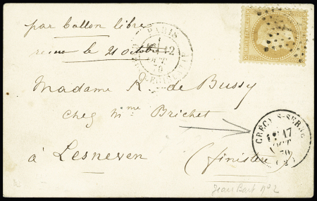 LE JEAN BART N°2 n°28 OBL étoile 31 + CAD "Paris Corps