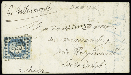 Pli confié du Céleste n°29 OBL GC 1352 (Dreux) sur
