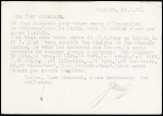 TYPE DULAC N°682 + 675 OBL Josefov (1946) sur entier
