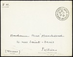 LF avec CAD "Bureau central naval amirauté" (1940 - Maintenon Eure et Loir). TB