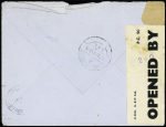 LF avec CAD 2 cercles "Poste aux armées BCM 7" (1945 - Londres ) avec censure "examiner 7536". TB