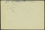 LF avec OBL mec "Chalon s/Marne RP Marne" (1943) + griffe violette "Deutsche Dienstpost", adressée au champagne Piper Heidsick à Reims. TB