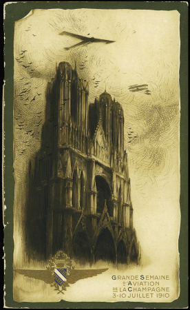 Programme de la 2ème grande semaine d'aviation de Champagne. 3-10 juillet 1910. TB