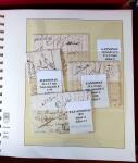 1745-1899, Belle collection en 9 albums de lettres