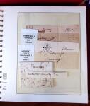 1745-1899, Belle collection en 9 albums de lettres