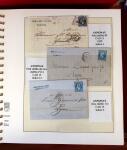 1745-1899, Belle collection en 9 albums de lettres