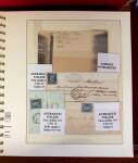 1745-1899, Belle collection en 9 albums de lettres