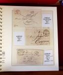 1745-1899, Belle collection en 9 albums de lettres