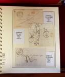 1745-1899, Belle collection en 9 albums de lettres