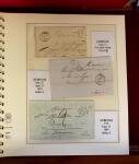 1745-1899, Belle collection en 9 albums de lettres
