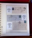 1745-1899, Belle collection en 9 albums de lettres