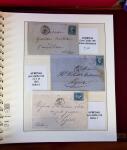1745-1899, Belle collection en 9 albums de lettres