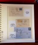 1745-1899, Belle collection en 9 albums de lettres