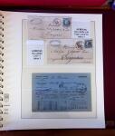 1745-1899, Belle collection en 9 albums de lettres