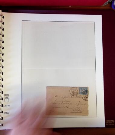 1745-1899, Belle collection en 9 albums de lettres