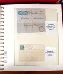 1745-1899, Belle collection en 9 albums de lettres