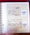 1745-1899, Belle collection en 9 albums de lettres