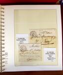 1745-1899, Belle collection en 9 albums de lettres