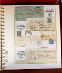 1745-1899, Belle collection en 9 albums de lettres
