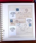 1745-1899, Belle collection en 9 albums de lettres