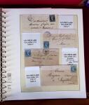 1745-1899, Belle collection en 9 albums de lettres