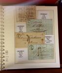 1745-1899, Belle collection en 9 albums de lettres