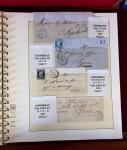 1745-1899, Belle collection en 9 albums de lettres