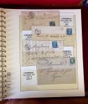 1745-1899, Belle collection en 9 albums de lettres