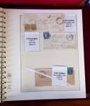 1745-1899, Belle collection en 9 albums de lettres