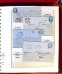 1745-1899, Belle collection en 9 albums de lettres