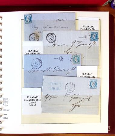 1745-1899, Belle collection en 9 albums de lettres