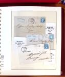 1745-1899, Belle collection en 9 albums de lettres