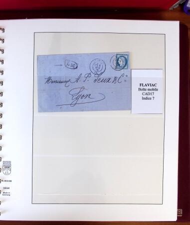 1745-1899, Belle collection en 9 albums de lettres