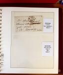 1745-1899, Belle collection en 9 albums de lettres