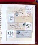 1745-1899, Belle collection en 9 albums de lettres