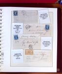 1745-1899, Belle collection en 9 albums de lettres