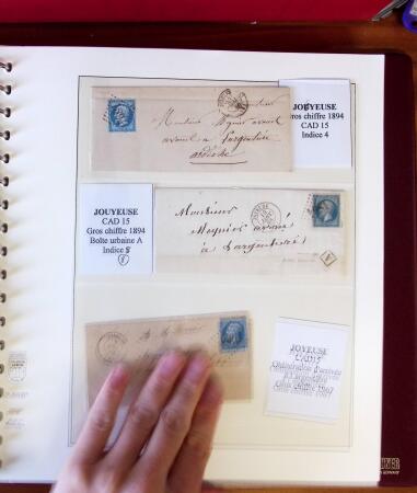 1745-1899, Belle collection en 9 albums de lettres