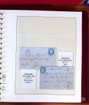 1745-1899, Belle collection en 9 albums de lettres